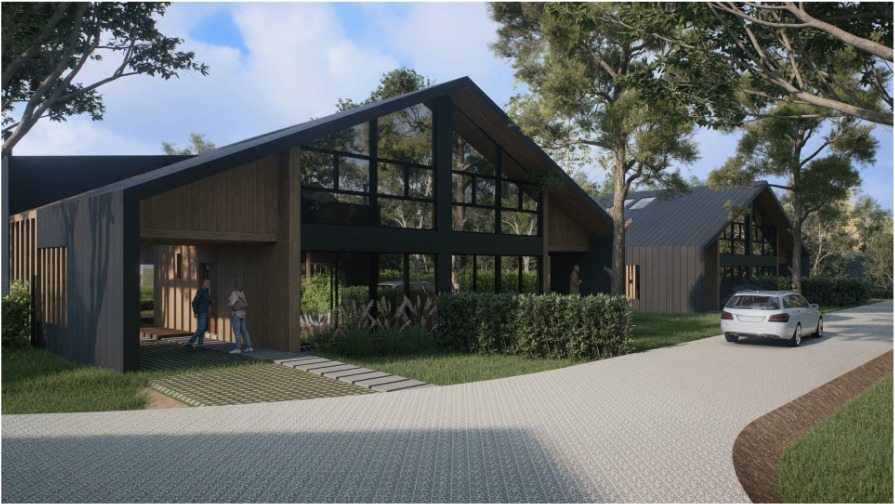 Vista exterior de los desarrollos de SUR Desarrollos